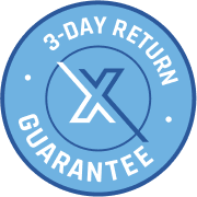 3-day return guarantee